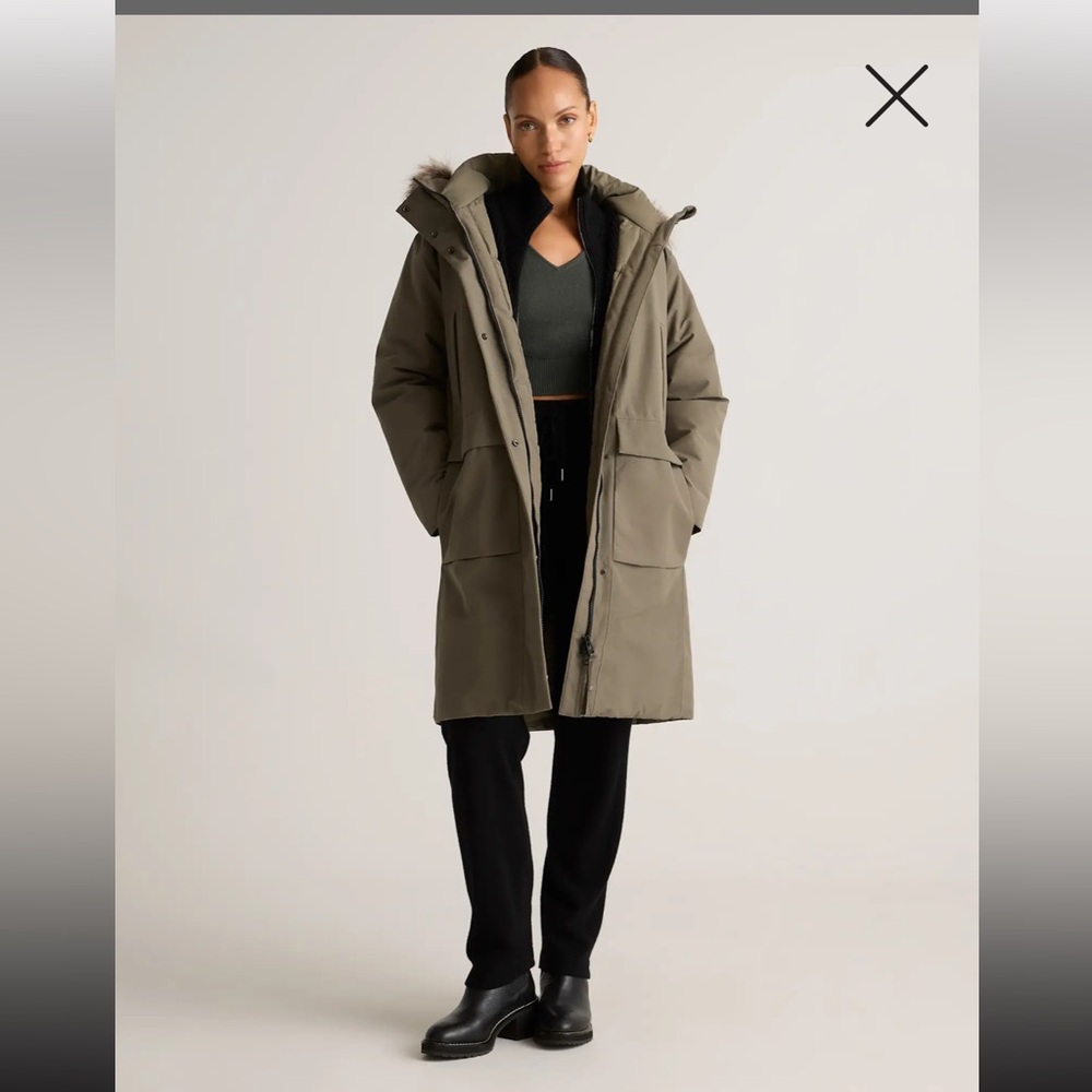 Quince Responsible Down Hooded Long Parka, NWT, Various